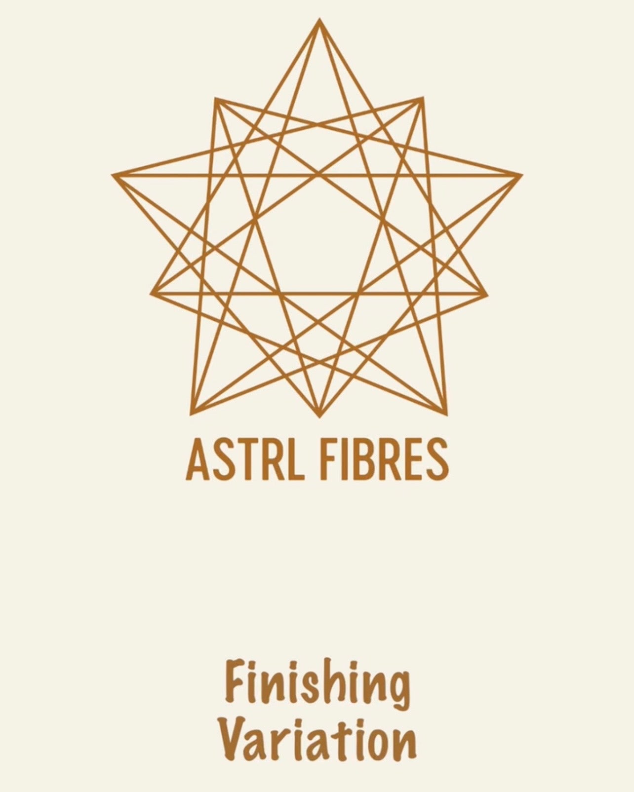 Load video: A short tutorial showing how to complete the finishing variation from the ASTRL Fibres Make Your Own Wall Hanging Kit