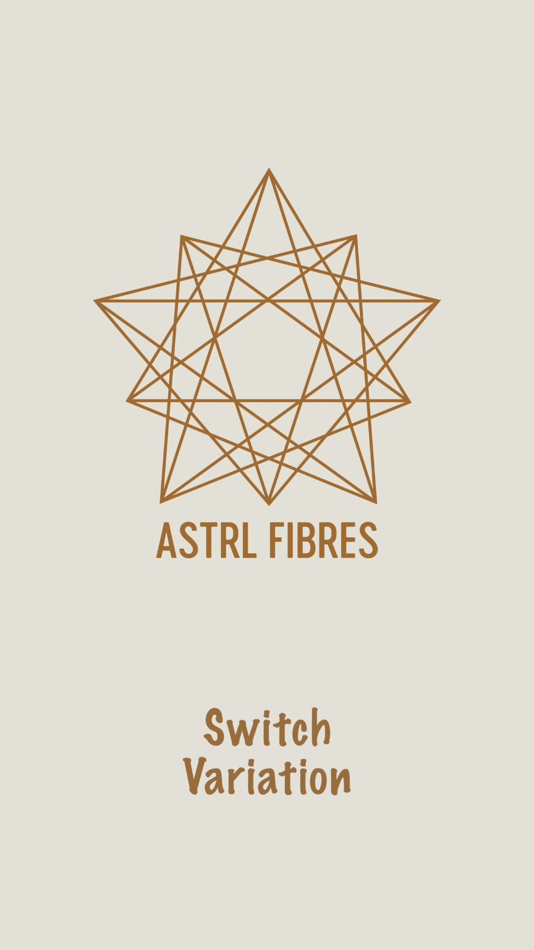 Load video: A short tutorial showing how to complete the switch variation from the ASTRL Fibres Make Your Own Wall Hanging Kit